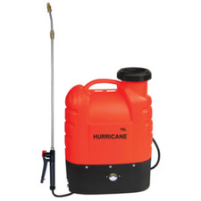 Pompa a Batteria 16 Lt Hurricane Pompa a Spalla Pompa Irrorazione Irrigazione 12