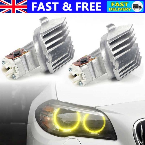 Faro led giallo drl - 2x, angel