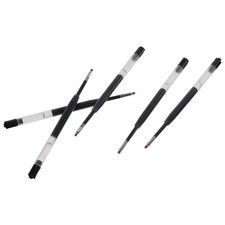 Confezione 5 Penna Gel Flash Dry Ricarica Nero Correzione Inchiostro Forniture Ufficio