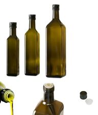 N°24 Bottiglie Marasca per Olio in vetro 750 mL con tappo a vite con salvagoccia