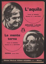 SPARTITO MINA LA MENTE TORNA /