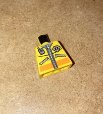 LEGO | Torso Coast Guard City Logo, Zippers and Radio Pattern, 973pb0488