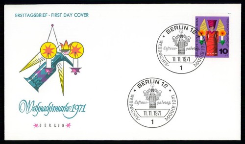 Germany berlin fdc - berlin, 1971