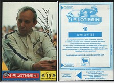 Figurina "I PILOTISSIMI" AGIP - JOHN SURTEES - Formula 1 - 1994