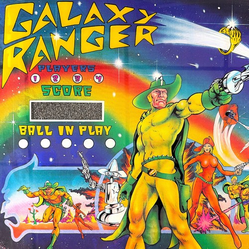 Bally galaxy ranger - galaxy, flipper