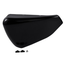 Black Left Battery Cover w/