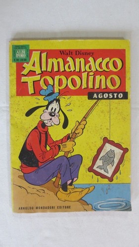 Almanacco topolino agosto - topolino,