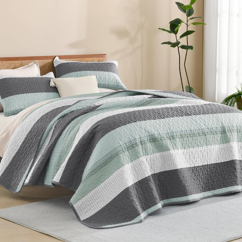 Set trapunta king size - , verde