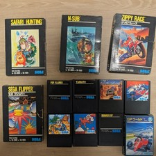 sega sg 1000 sc 3000 gioco bundle zippy sub flipper gp yamato sindbad congo star