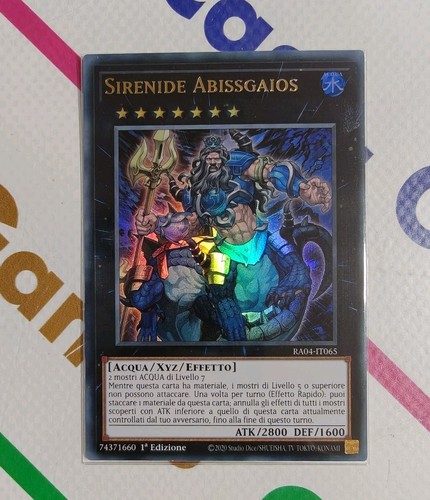 Sirenide abissgaios ultra rara - sirenide,