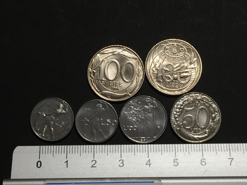 Monete 100 50 lire - monete, e