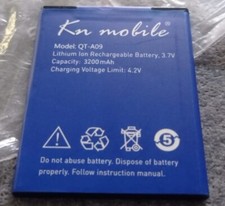 BATTERIA QT A09 KN MOBILE LITIO RICARICABILE 3200mA 3.7V ORIGINALI
