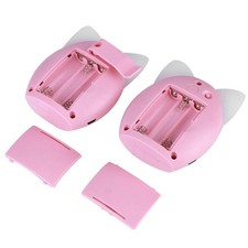 Supporto baby monitor audio wireless con interfono e luce notturna rosa USA