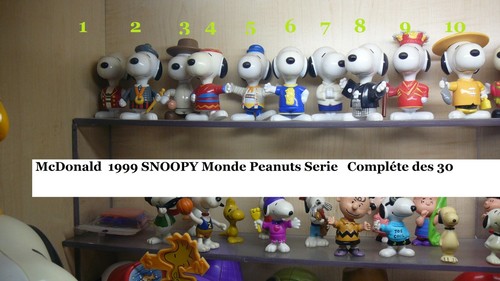Snoopy world figurines - 30,