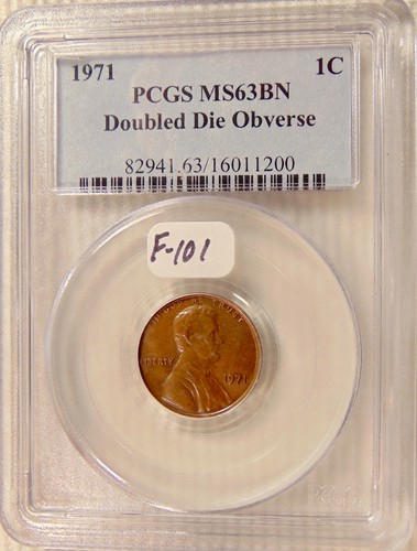 1971 lincoln cent pcgs - 1971, cent-