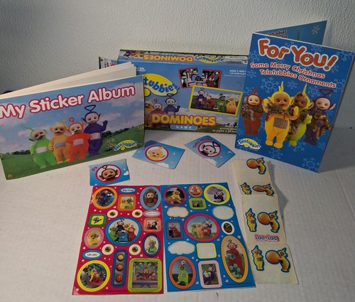 Teletubbies dominos adesivo - teletubbies,