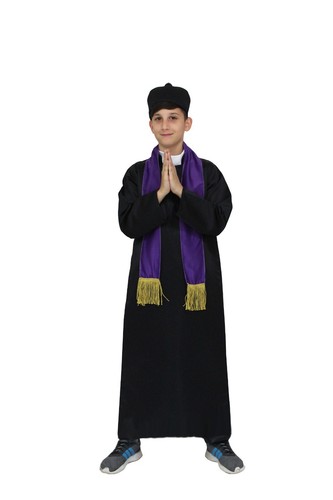Costume prete bambino - costume, da