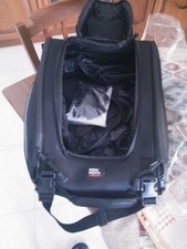 zaino moto Cordura Kemi Moto Con Porta Casco Nero