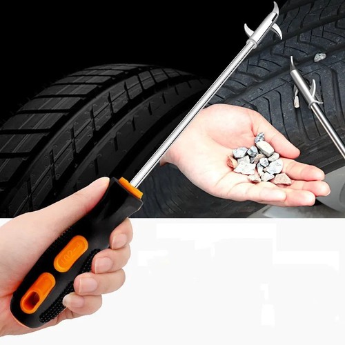 Car tire stone - car, cleaning