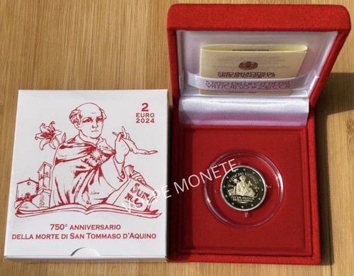 Euro vaticano 2024 proof - 2,