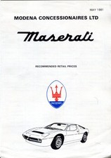 Maserati Merak SS Kyalami