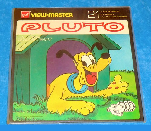 Pluto walt disney view master - pluto,