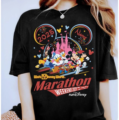 Maglietta rundisney marathon - rundisney,