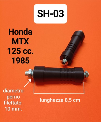 Coppia supporti gomma per - coppia, in