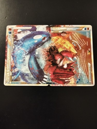 Carta pokémon kyogre groudon - pokémon,