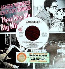 VASCO ROSSI  7"  UNA CANZONE
