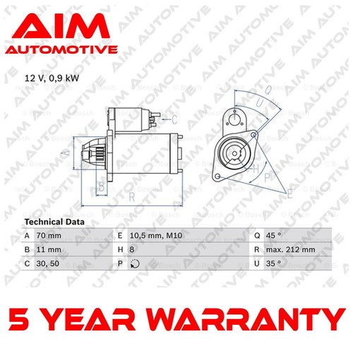 Motorino avviamento aim adatto - avviamento,