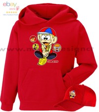 FELPA CARLETTO PRINCIPE DEI MOSTRI CARTONI ANNI 80 UNISEX TAGLIE FINO XXL