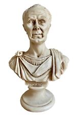 Busto Di Giulio Cesare - Statua Artistica Costruito Da Artigiani Toscani.