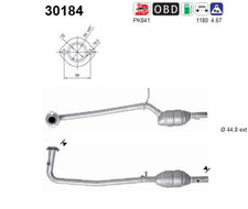 Catalizzatore per DACIA LOGAN