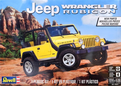 Jeep wrangler rubicon - rubicon, 1:25