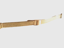 Bracciale dorato orologio lady  chicchi di riso ansa dritta