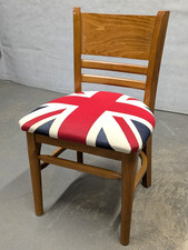 Sedia industriale in legno