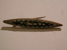 vecchia SPILLA in ottone