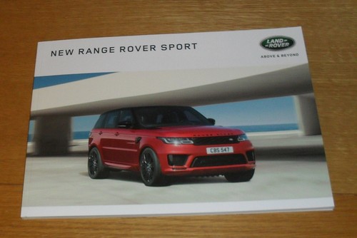 Range rover sport brochure - rover,