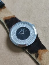 Orologio donna ARMADA NUEVA DANW041 PELLE MACULATA BRILLANTINI USATO