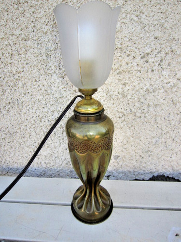 Lampada attacco obus ww1 - lampada,