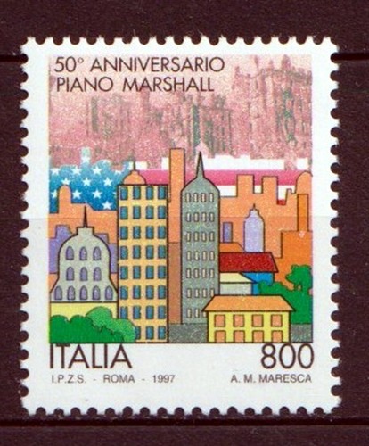 Italia repubblica 1997 50º - repubblica,
