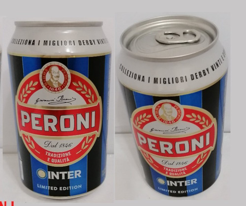 Lattina birra peroni inter - lattina,