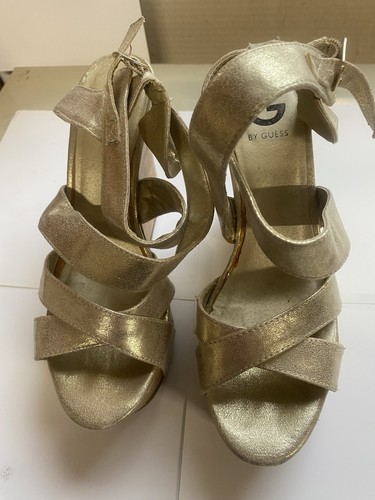 Espadrillas guess gold zeppe - espadrillas,