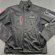 Giacca Phenix Norway squadra sci grande cross country full zip nera softshell
