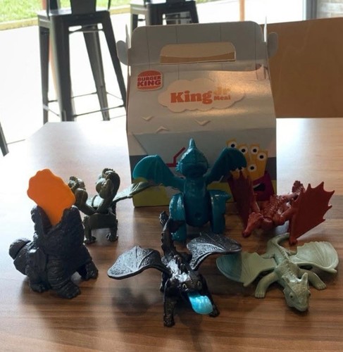 Dragon trainer burger king - trainer,