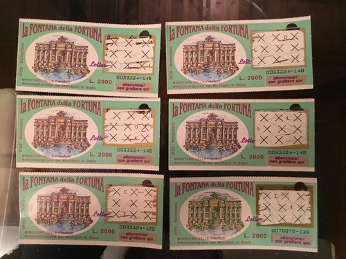Lotto gratta vinci - e,