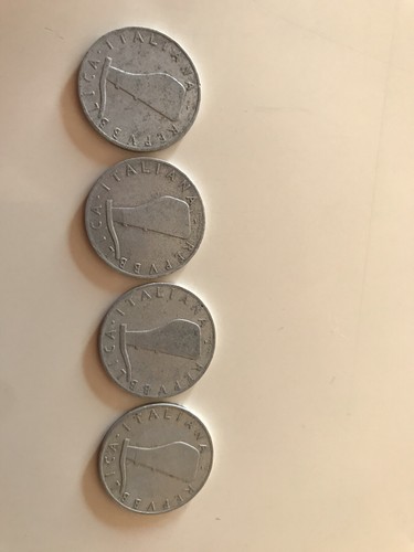 Repubblica italiana 5lire - italiana,