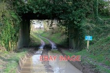 PHOTO  FIRGO LANE PASSING UNDER BRIDGE OF DISMANTLED RAILWAY  2007