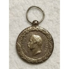 Medaglia Napoleone III - Campagne d'Italia - 1859 - Montebello Palestro Magenta